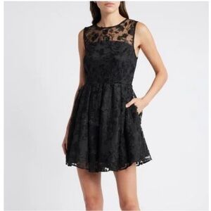 CHELSEA28 Embroidered Floral Lace Fit & Flare Dress ❤️NWT❤️IN STORES❤️